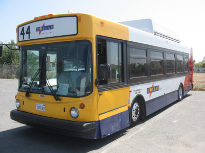 montclair dollar bus side auto body paint collision